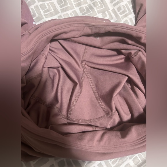 Nine West lilac/purpureus purple color active leggings w/ pockets- size 1x - Picture 6 of 9